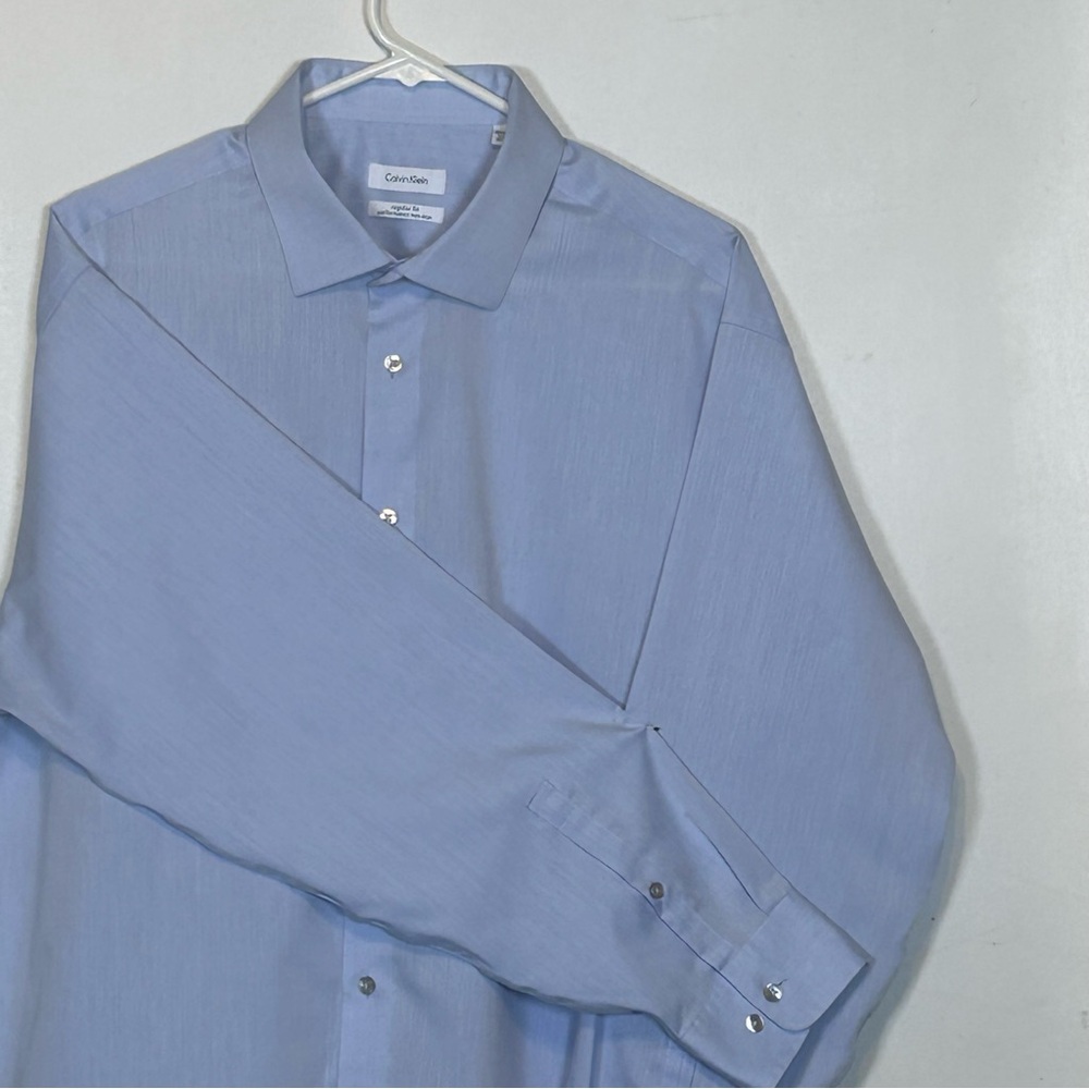 Calvin Klein Men's Sky Blue Dress Shirt